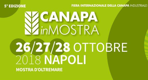 Ritorna “Canapa in Mostra” a Napoli. Dal 26 ottobre alla Mostra d’Oltremare