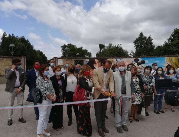 Cardito. Inaugurati i dipinti all’esterno del Parco Taglia