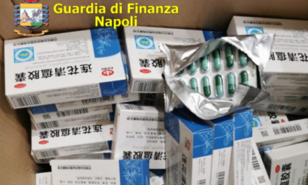 Operazione della Guardia di Finanza a Napoli: sequestrate 144 confezioni di farmaci provenienti dalla Cina