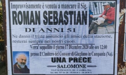 I funerali di Sebastian, il clochard della stazione: la data