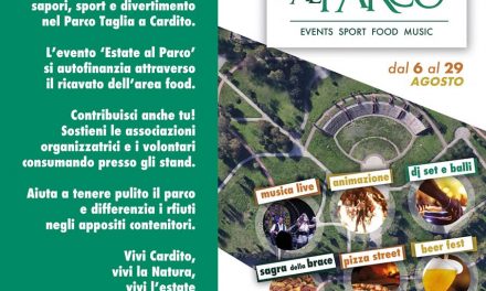 Cardito. Presentato il programma “Estate al Parco Taglia”. Il sindaco Cirillo: “Una gioia per le nostre famiglie”