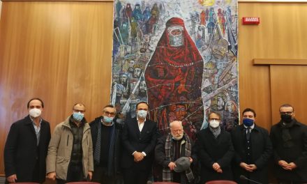 I sindaci dell’area a Nord di Napoli presentano a Cardito l’opera dell’artista Enzo Marino a favore del popoli afghano