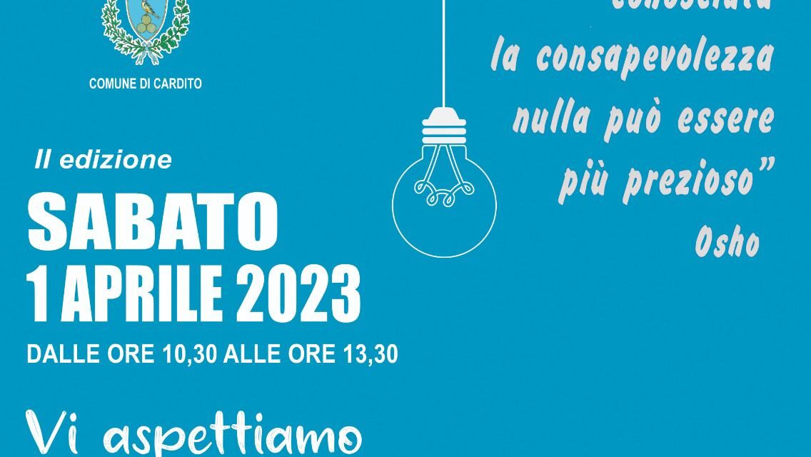 A Cardito si celebra la giornata dell’autismo con stand, giochi e animazione: l’appuntamento è per il 1 aprile