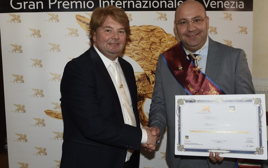 Salvatore Di Matteo è Cavaliere della cucina italiana