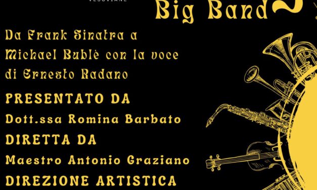 La Vesuvian Swing Big Band in concerto presso Villa delle Ginestre