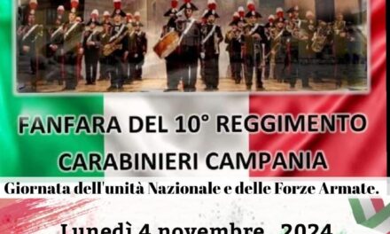 Caivano. Ricorrenza del Giorno dell’Unità Nazionale e della Giornata delle Forze Armate in piazza Cesare Battisti