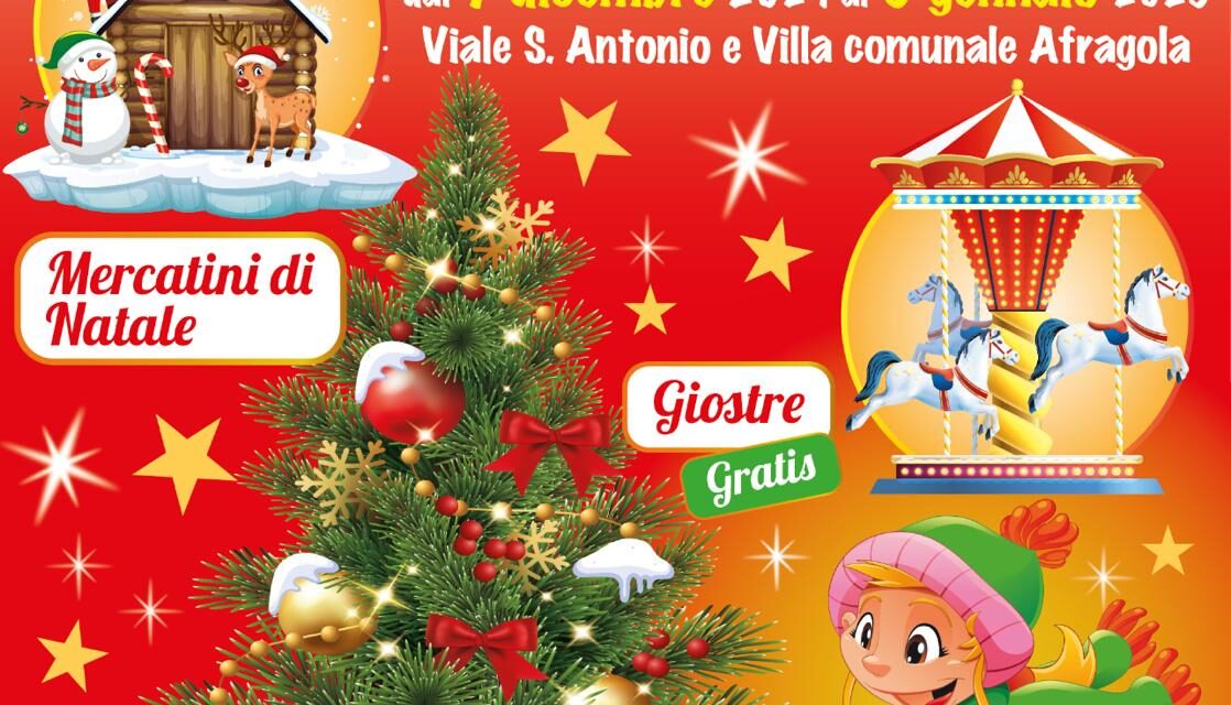 Afragola. Il 7 dicembre al via gli eventi natalizi