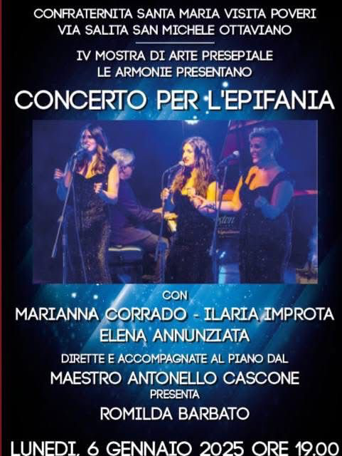 A breve ad Ottaviano “Il Concerto per l’Epifania”