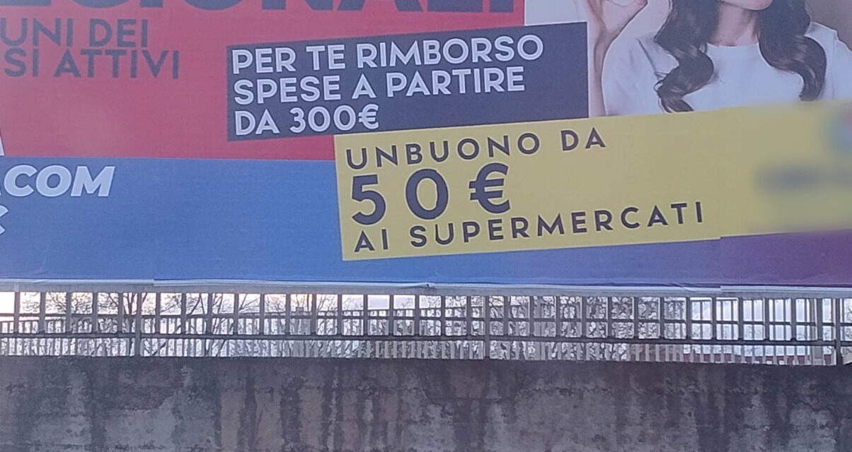 CORSI GOL PROMOSSI CON BUONI SPESA AL SUPERMERCATO DI 50 EURO, LANZETTA (MOLA): “LA REGIONE CAMPANIA DIA SPIEGAZIONI”.