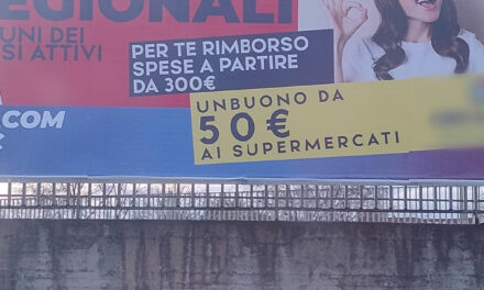 CORSI GOL PROMOSSI CON BUONI SPESA AL SUPERMERCATO DI 50 EURO, LANZETTA (MOLA): “LA REGIONE CAMPANIA DIA SPIEGAZIONI”.