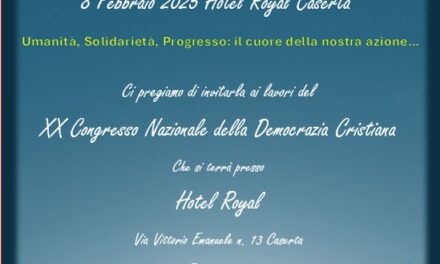 XX Congresso della Democazia Cristiana a Caserta