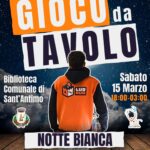 Notte Bianca del gioco da Tavolo a Sant’Antimo, una nuova iniziativa culturale in città