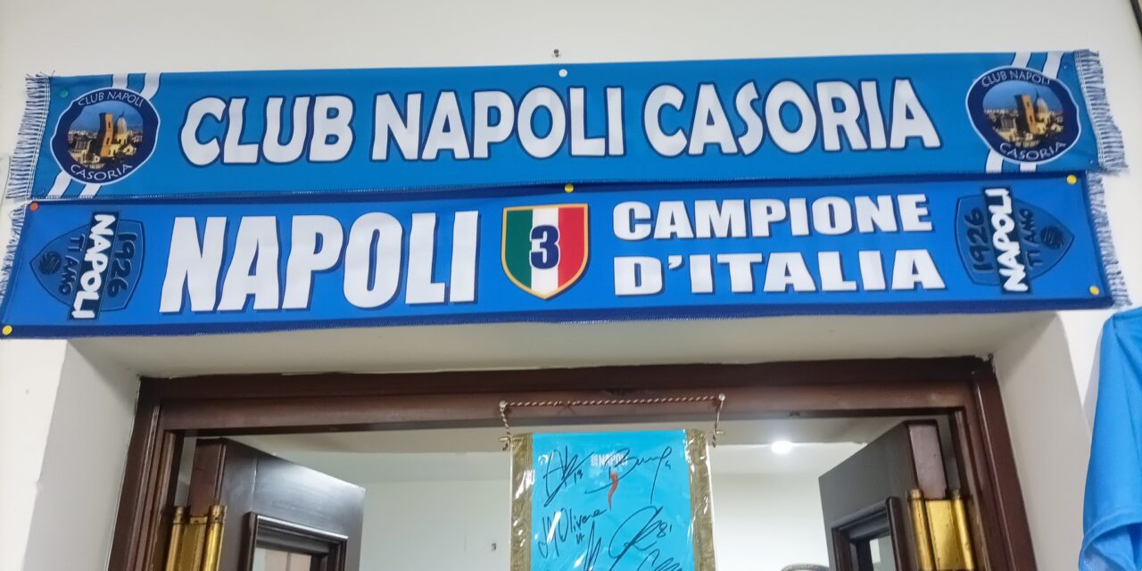 Grande entusiasmo per l’inaugurazione del Club Napoli Casoria in Piazza Cirillo