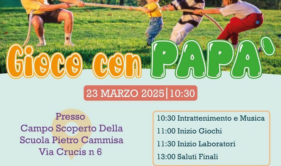 “Gioco con Papà”: una giornata di divertimento a Sant’Antimo